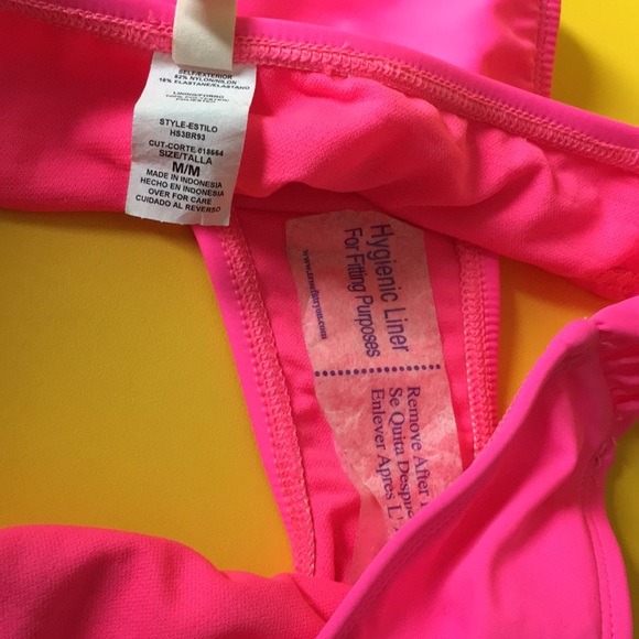 M Hobie bikini bottom new unworn hot bright solid - Picture 3 of 4